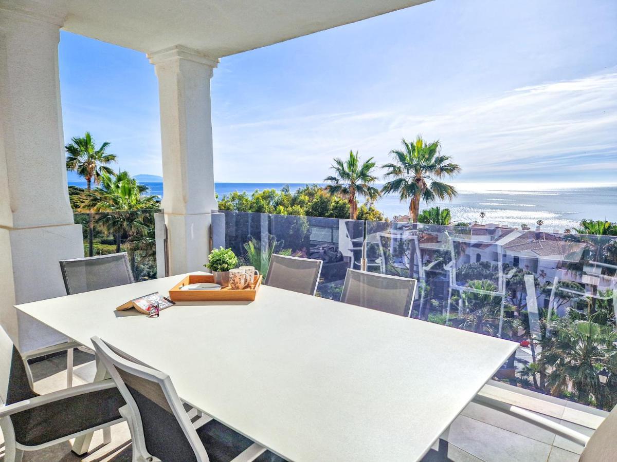 Luxury 2 Bedrooms Apt With Seaview Blue Suite 4104 Manilva Luaran gambar